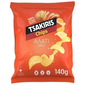 Όλα τα πατατάκια TSAKIRIS 140gr