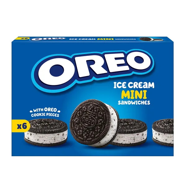 Όλα τα παγωτά OREO σε πολυουσκ/σίες (Η τιμή αφορά το mini σάντουιτς 6x55ml (198gr))