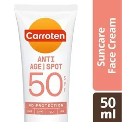 CARROTEN ΑΝΤΗΛΙΑΚΗ ΚΡΕΜΑ ΠΡΟΣΩΠΟΥ ΚΑΤΑ ΤΩΝ ΚΗΛΙΔΩΝ SPF50 50ML