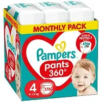 Pampers Πάνες Pants Monthly Pack (176τεμ) Νο 4