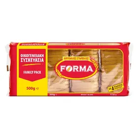 Φρυγανιές σταρένιες FORMA 4x125gr