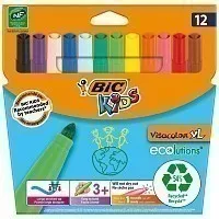 Bic Kids Eco Visacolor XL Μαρκαδόροι Ζωγραφικής 12τεμ.
