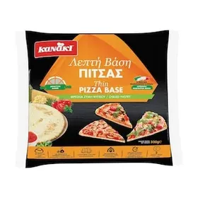 KANAKI Λεπτή Βάση Πίτσας Στρογγυλή 300g