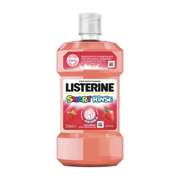 MOUTHWASH COOL MINT, KIDS SMART RINSE Στοματικό Διάλυμα