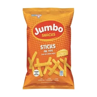 JUMBO Σνακ Καλαμποκιού Χωρίς Γλουτένη 100g