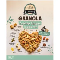 Δημητριακά Granola Σούπερ Σπόροι με ταχίνι και μέλι Le Petit Dejeuner Tsakiris Family 350g