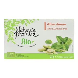 NATURES PROMISE BIO Αφέψημα Bio με Μέντα και Λεμονόχορτο 27g