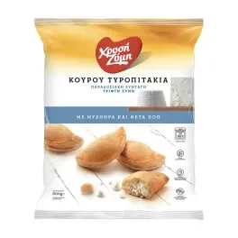 ΚΟΥΡΟΥ ΤΥΡΟΠΙΤΑΚΙΑ Με Μυζήθρα και Φέτα Π.Ο.Π.