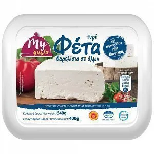 MY GUSTO φέτα Π.Ο.Π. βαρελίσια 400g