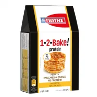 Μίγμα με Πρωτεΐνη για Pancakes και Βάφλες 1-2-Bake Protein, Γιώτης