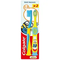 Colgate Παιδική 2-6 ετών Οδοντόβουρτσα Διπλή Συσκευασία