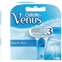 Gillette Venus 3 Plus Ανταλλακτικά Μιάς Χρήσης 4 τεμ.