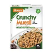 BONORA Crunchy Muesli High Protein με Βρώμη Ξηρούς Καρπούς & Μαύρη Σοκολάτα 500g