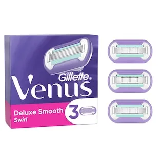 GILLETTE Extra Smooth Swirl Γυναικείες Ανταλλακτικές Κεφαλές ξυρίσματος 3 τεμ