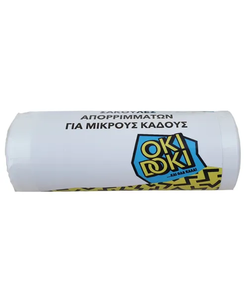 Σακούλες απορριμμάτων για το μπάνιο 42x50cm Oki Doki (30τεμ)