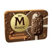 MAGIC Παγωτό Ξυλάκι Almond Χωρίς γλουτένη 4τεμ 300g (400ml)
