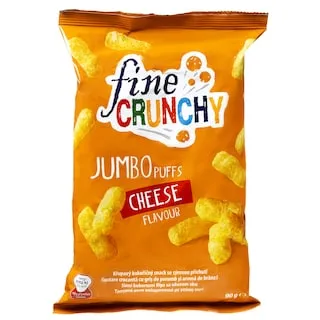 FINE CRUNCHY Τυρογαριδάκια Jumbo 90g
