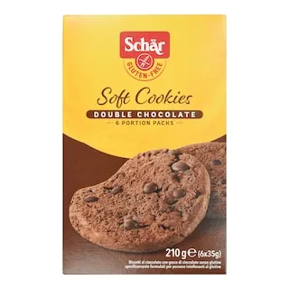 SCHAR Μπισκότα Διπλή Σοκολάτα Χωρίς Γλουτένη 6x35g