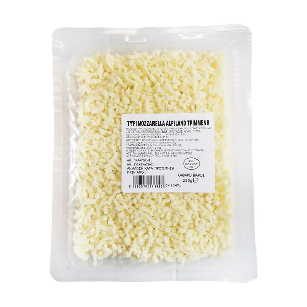 Μοτσαρέλα Αυστρίας ALPILAND τριμμένη 250g