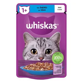 WHISKAS Γατοτροφή Τόνος σε Ζελέ 85g