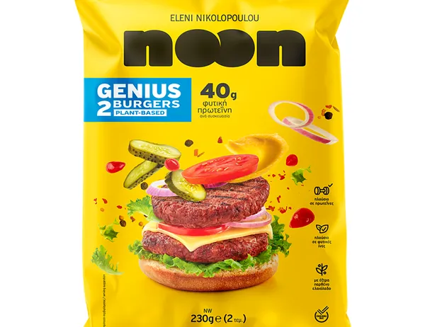 noon genious burger (2τεμ.)