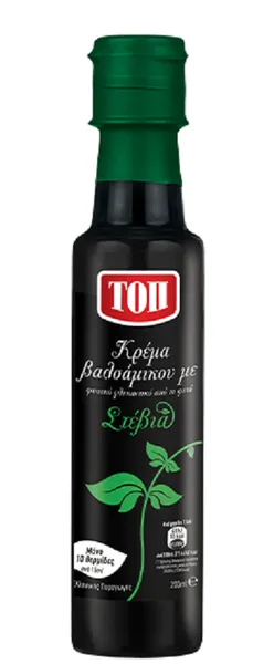 Ξύδι Κρέμα Βαλσάμικο από Στέβια Τοπ (200 ml)