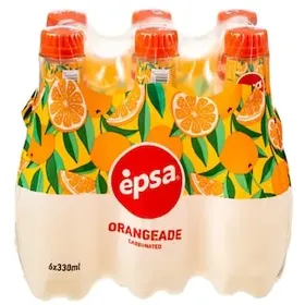 ΕΨΑ Πορτοκαλάδα με Ανθρακικό Φιάλη 6x330ml