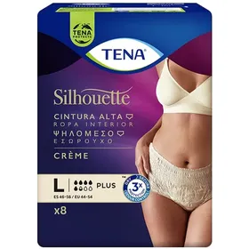 TENA Silhouette Plus Crème | Εσώρουχο Ακράτειας σε κρεμ χρώμα