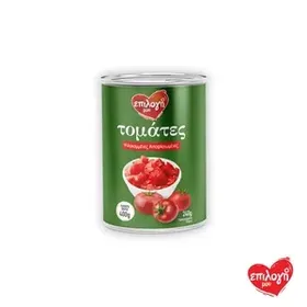 ΕΠΙΛΟΓΗ ΜΟΥ Αποφλοιωμένες & Ψιλοκομμένες Τομάτες 400γρ.