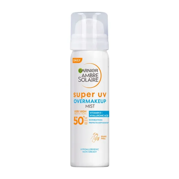 Mist Προσώπου Spf50+ Για Εφαρμογή Ακόμα Και Πάνω Από Το Μακιγιάζ