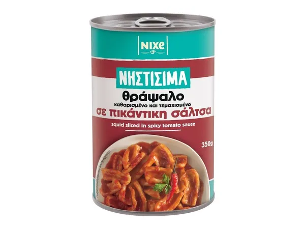 Nixe Νηστίσιμα Θράψαλο καθαρισμένο και τεμαχισμένο σε πικάντικη σάλτσα