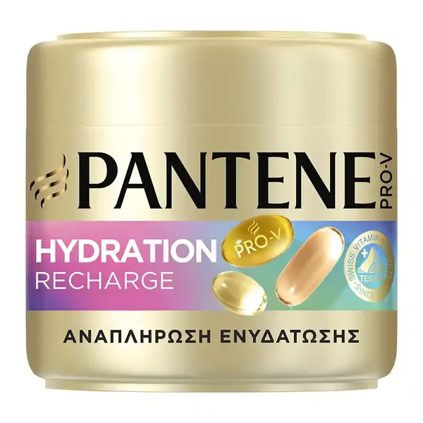 Pantene Pro-V Μάσκα Μαλλιών Ενυδάτωση 2' 300ml.
