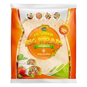 Tortillas EL SABOR original 6 τεμ. 370gr