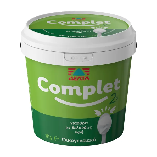 Όλα τα γιαούρτια με βελούδινη υφή Complet ΔΕΛΤΑ 1kg