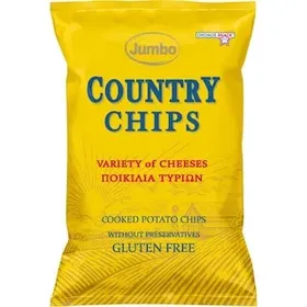 JUMBO Τσιπς Ποικιλία Τυριών Χωρίς Γλουτένη 150g