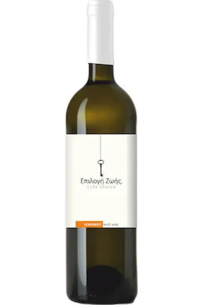ΕΠΙΛΟΓΕΣ οίνος ημίγλυκος λευκός 1,5λιτ