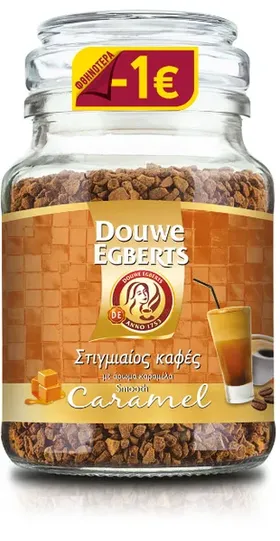 Καφές Στιγμιαίος Καραμέλα Douwe Egberts (100 g)