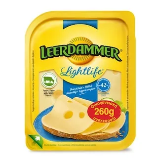 Τυρί LEERDAMMER Light σε φέτες 260g