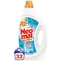 Neomat Aromatherapy Υγρό Απορρυπαντικό Ρούχων All in 1 Feel Good Blue Lotus 1,440lt 32μεζ