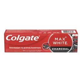 ΟΔΟΝΤΟΚΡΕΜΕΣ MAX WHITE Charcoal, TOTAL Active Prevention Whitening