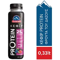 Όλυμπος Κεφίρ Pet Protein Φρούτα Δάσους 330ml