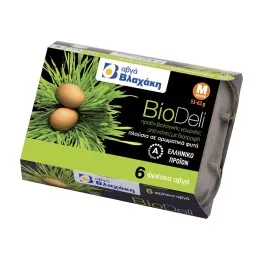 ΑΒΓΑ ΒΛΑΧΑΚΗ BIODELI Ελληνικά Αβγά Βιολογικής Γεωργίας Πλούσια σε Αρωματικά Φυτά