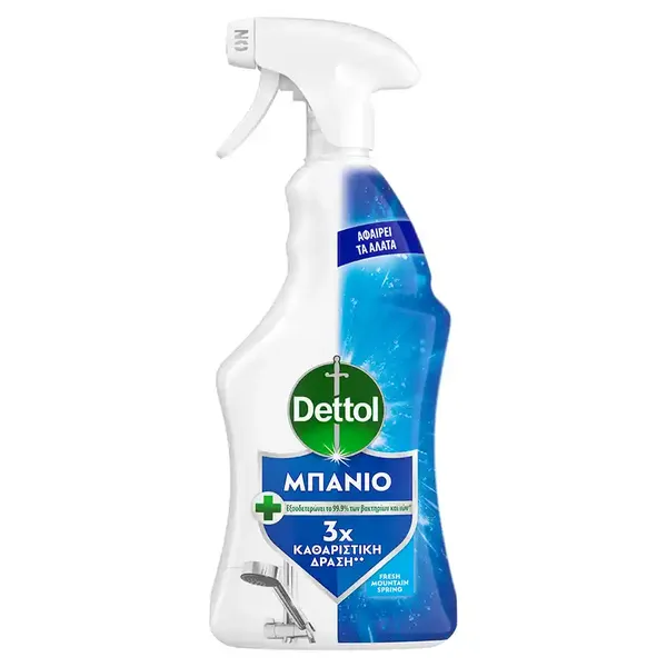 Dettol Power & Pure Πολυκαθαριστικό Σπρέι Για Το Μπάνιο 750ml.