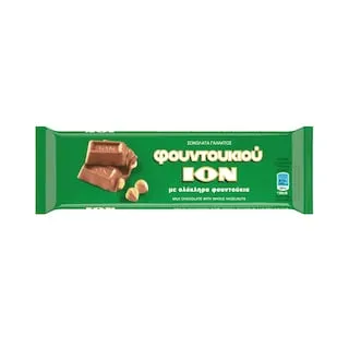 Σοκολάτα γάλακτος με Φουντούκια ΙΟΝ 70g