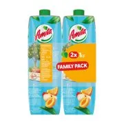 AMITA Φρουτοποτό Πορτοκάλι Μήλο Βερίκοκο 2x1lt