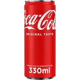 COCA COLA Αναψυκτικό Cola Κουτί 330ml