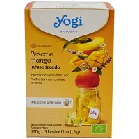 Yogi Τσάι Peach-Mango Cold Bio 30gr (15 teabags)