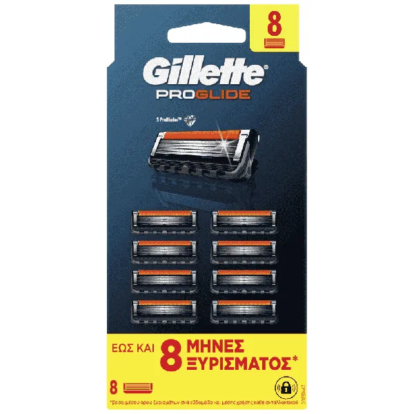 GILLETTE fusion ανταλλακτικά 8τεμ.