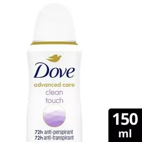 DOVE DEO SPRAY ADVANCED CLEAN TOUCH 150ML