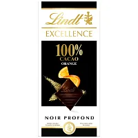 Lindt Excellence Υγείας Κακάο Πορτοκάλι 50gr